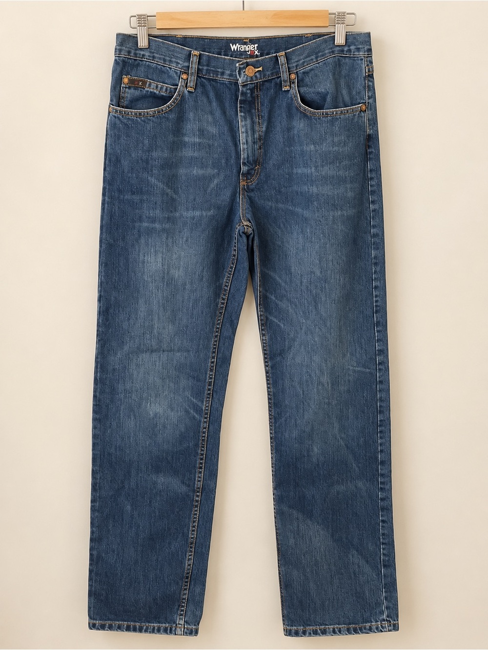 Wrangler 20X No. 01 Competition Relaxed Fit Jeans River Wash 35x36 Men’s